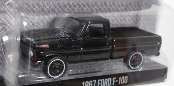 画像: 2017 GREENLIGHT BLACK BANDIT SERIES16 【1967 FORD F-100】 BLACK/RR (NEW CAST)