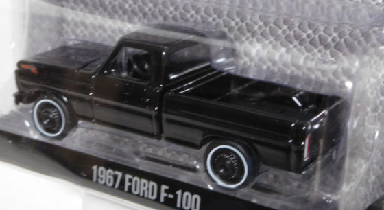 画像: 2017 GREENLIGHT BLACK BANDIT SERIES16 【1967 FORD F-100】 BLACK/RR (NEW CAST)