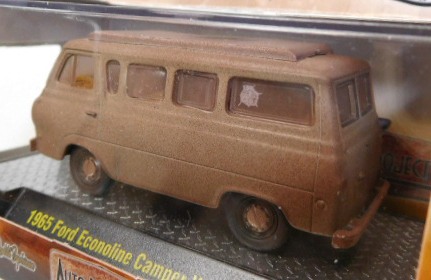 画像: M2 MACHINES AUTO-PROJECT R40 【1965 FORD ECONOLINE CAMPER VAN】 FLAT LT.BROWN/RR (予約不可）