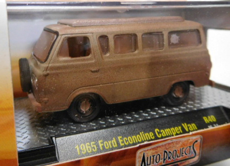 画像: M2 MACHINES AUTO-PROJECT R40 【1965 FORD ECONOLINE CAMPER VAN】 FLAT LT.BROWN/RR (予約不可）