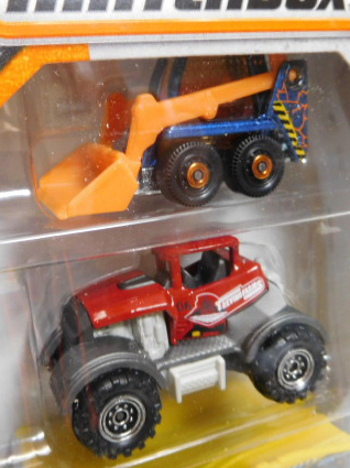 画像: 2016 MATCHBOX 5PACK  【CONSTRUCTION/FIRM】Skidster/Dirtstroyer/Dump Truck/Ground Grabber/Farm Trailer