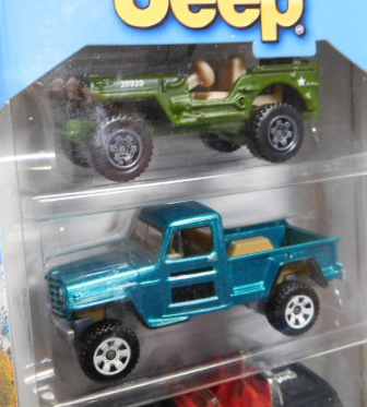 画像: 2016 MATCHBOX 5PACK  【JEEP ANNIVERSARY EDITION】Jeep Willys/Jeep Willys 4x4/Jeep Hurricane/Jeep Wrangler/Jeep Wrangler Superlift