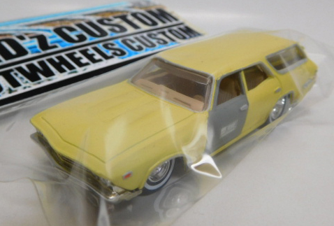 画像: DAD'z CUSTOM 【1969 CHEVELLE SS WAGON with SURFBOARD (カスタム完成品）】 LT.YELLOW/RR （送料サービス適用外） 