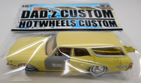 画像: DAD'z CUSTOM 【1969 CHEVELLE SS WAGON with SURFBOARD (カスタム完成品）】 LT.YELLOW/RR （送料サービス適用外） 