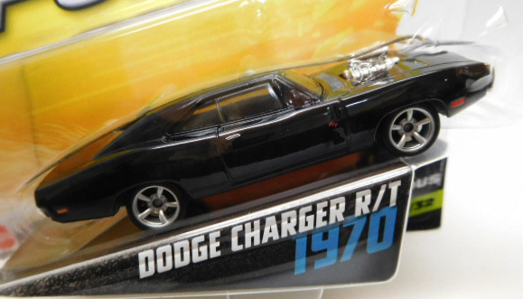 画像: 1/55 MATTEL "FAST & FURIOUS" 【1970 DODGE CHARGER R/T】 BLACK