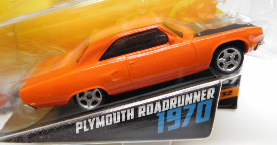 画像: 1/55 MATTEL "FAST & FURIOUS" 【1970 PLYMOUTH ROADRUNNER】 ORANGE