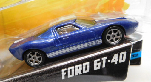 画像: 1/55 MATTEL "FAST & FURIOUS" 【FORD GT-40】 BLUE