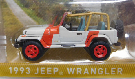 画像: 2017 GREENLIGHT HOBBY EXCLUSIVE 【1993 JEEP WRANGLER】 LT.GRAY-RED/RR