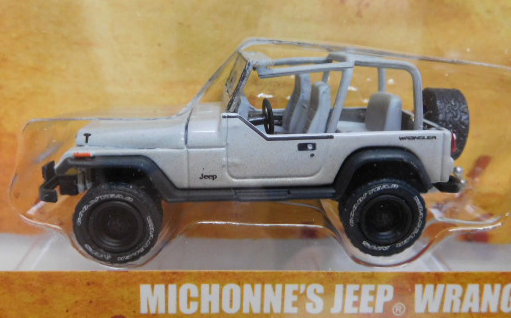 画像: 2017 GREENLIGHT - HITCH & TOW S8 【MICHONNE'S JEEP WRANGLER YJ AND UTILITY TRAILER】 LT.GRAY/RR (THE WALKING DEAD)