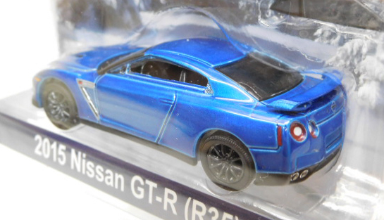 画像: 2016 GREENLIGHT MIJO EXCLUSIVE HOLIDAY ORNAMENTS 【2015 NISSAN GT-R (R35)】 BLUE/RR (4600個限定）