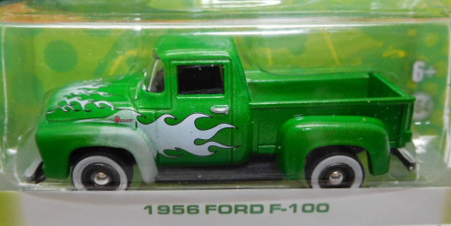 画像: 2017 GREENLIGHT MOTOR WORLD R17 【1956 FORD F-100】 GREEN/RR