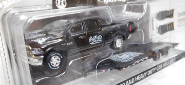 画像: 2017 GREENLIGHT - HITCH & TOW S8 【2016 RAM 2500 AND HEAVY DUTY CAR HAULER】 BLACK/RR (GAS MONKEY GARAGE)