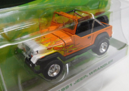 画像: 2017 GREENLIGHT MOTOR WORLD R17 【1991 JEEP WRANGLER】 ORANGE/RR