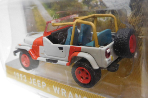 画像: 2017 GREENLIGHT HOBBY EXCLUSIVE 【1993 JEEP WRANGLER】 LT.GRAY-RED/RR