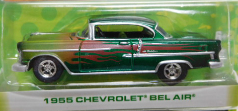 画像: 2017 GREENLIGHT MOTOR WORLD R17 【1955 CHEVROLET BEL AIR】 WHITE/RR (GREEN MACHINE)