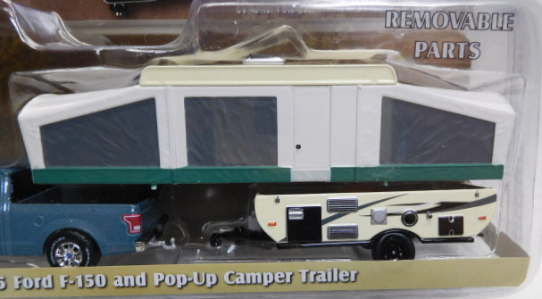 画像: 2017 GREENLIGHT - HITCH & TOW S8 【2015 FORD F-150 AND POP-UP CAMPER TRAILER】 BLUEGRAY/RR