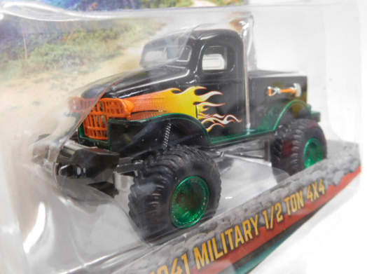 画像: 2017 GREENLIGHT ALL-TERRAIN SERIES4 【1941 MILITARY 1/2 TON 4X4】  BLACK/RR (GREEN MACHINE)