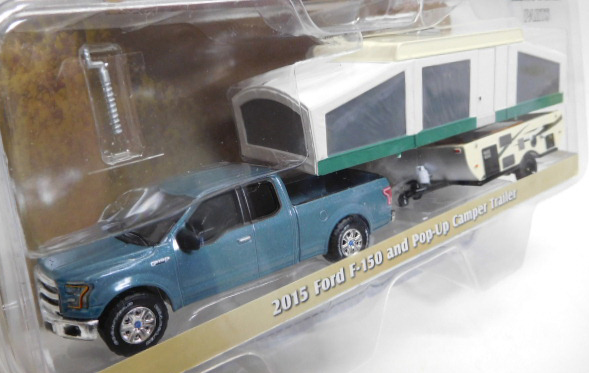 画像: 2017 GREENLIGHT - HITCH & TOW S8 【2015 FORD F-150 AND POP-UP CAMPER TRAILER】 BLUEGRAY/RR