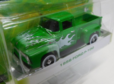 画像: 2017 GREENLIGHT MOTOR WORLD R17 【1956 FORD F-100】 GREEN/RR