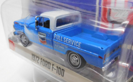 画像: 2017 GREENLIGHT RUNNING ON EMPTY 【1972 FORD F-100】 BLUE-WHITE/RR (CHEVRON)