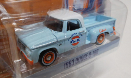 画像: 2017 GREENLIGHT RUNNING ON EMPTY 【1963 DODGE D-100】 LT.BLUE/RR (GULF)