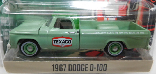 画像: 2017 GREENLIGHT RUNNING ON EMPTY 【1967 DODGE D-100】 PALE GREEN/RR (TEXACO)