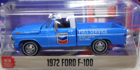 画像: 2017 GREENLIGHT RUNNING ON EMPTY 【1972 FORD F-100】 BLUE-WHITE/RR (CHEVRON)