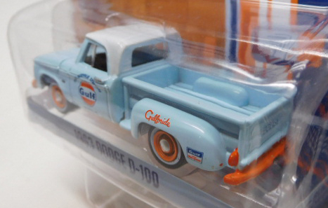 画像: 2017 GREENLIGHT RUNNING ON EMPTY 【1963 DODGE D-100】 LT.BLUE/RR (GULF)