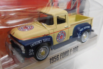 画像: 2017 GREENLIGHT RUNNING ON EMPTY 【1956 FORD F-100】 CREAM-NAVY/RR (RED CROWN GASOLINE)