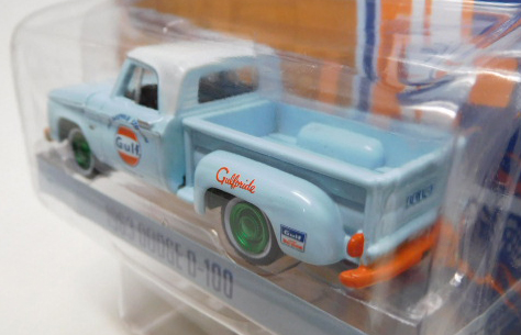 画像: 2017 GREENLIGHT RUNNING ON EMPTY 【1963 DODGE D-100】 LT.BLUE/RR (GULF)(GREEN MACHINE)