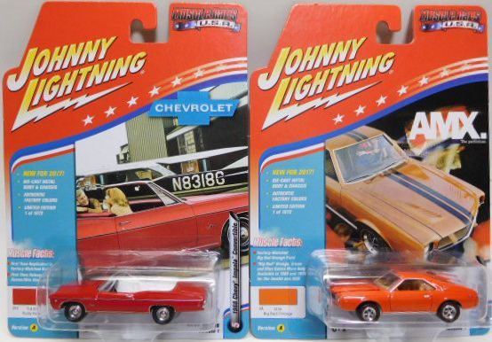 画像: 2017 JOHNNY LIGHTNING - MUSCLE CARS USA R1 【6種セット(A)】 (1672個限定）　