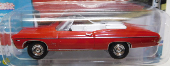 画像: 2017 JOHNNY LIGHTNING - MUSCLE CARS USA R1 【1968 CHEVY IMPALA CONVERTIBLE】 RED/RR (1672個限定）　