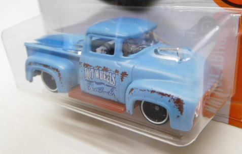 画像: 【CUSTOM '56 FORD TRUCK】　LT.BLUE/NEW WHEELS (サビTAMPO)(KMART EXCLUSIVE)