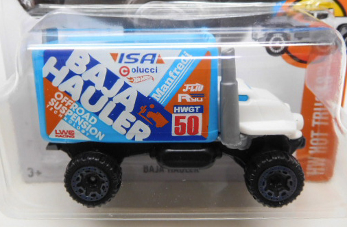 画像: 【BAJA HAULER】 WHITE-LT.BLUE/BLOR (NEW CAST)(開閉ギミックあり）