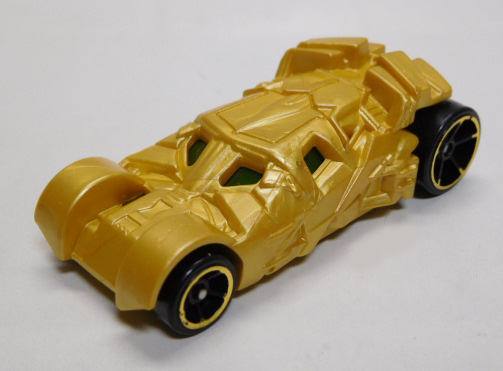 画像1: 2017 WALMART EXCLUSIVE MYSTERY 【"THE DARK KNIGHT" TUMBLER (BATMOBILE)】 GOLD/O5 (CHASE) (予約不可）