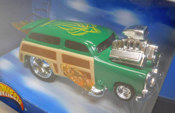 画像: 2002  1/43? HW RAD RODS 【'50 FORD WOODY】 GREEN/RR