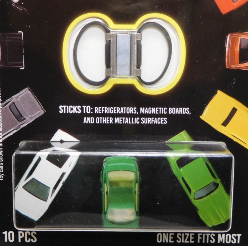 画像: 【TOY CAR MAG （10個入り）】　ルースのミニカーに取り付ける磁石です。