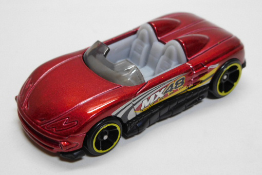 画像1: 2017 WALMART EXCLUSIVE MYSTERY 【MX48 TURBO】 MET.RED/O5 (予約不可）