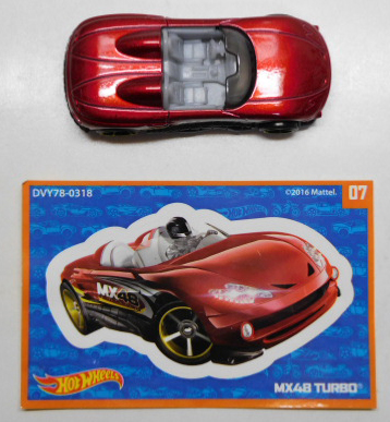 画像: 2017 WALMART EXCLUSIVE MYSTERY 【MX48 TURBO】 MET.RED/O5 (予約不可）