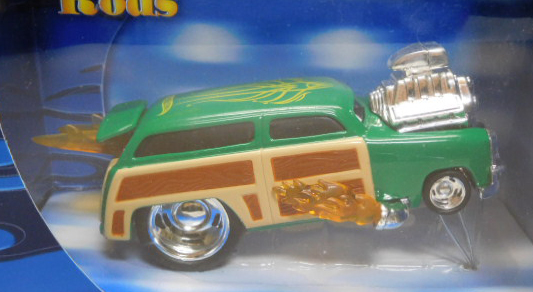 画像: 2002  1/43? HW RAD RODS 【'50 FORD WOODY】 GREEN/RR