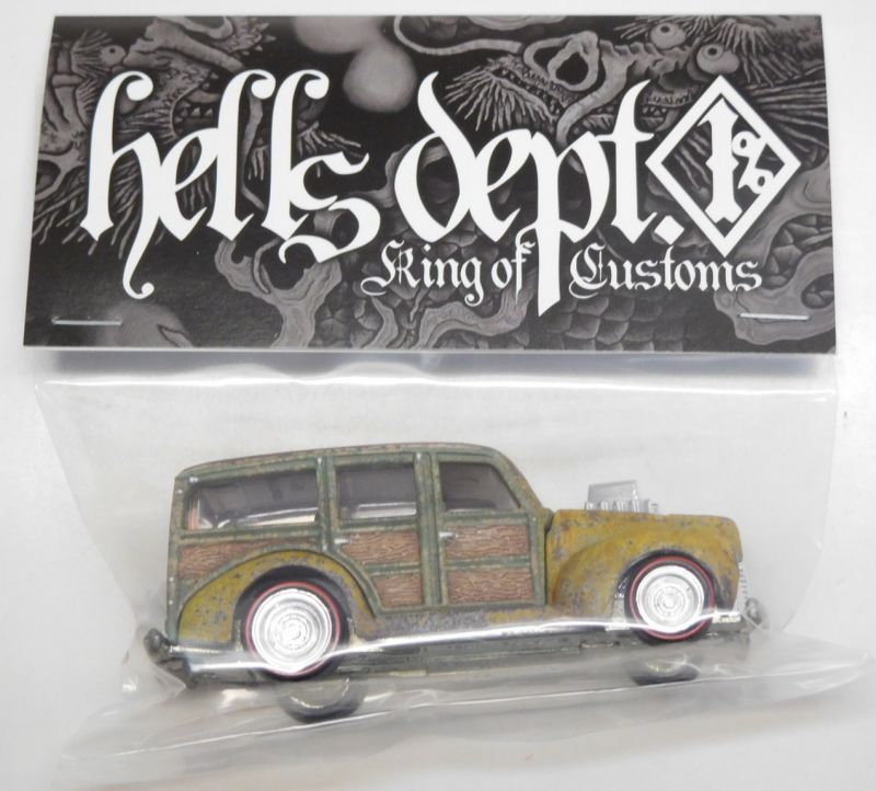 画像: HELLS DEPT 2017  【'40's FORD WOODY (カスタム完成品）】 LT.YELLOW/RR (限定1台）（送料サービス適用外）