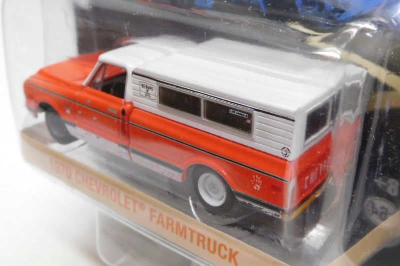 画像: 2016 GREENLIGHT LIMITED EDITION "FARMTRUCK" 【1970 CHEVROLET FARMTRUCK】 RED-WHITE/RR (VERY RARE)