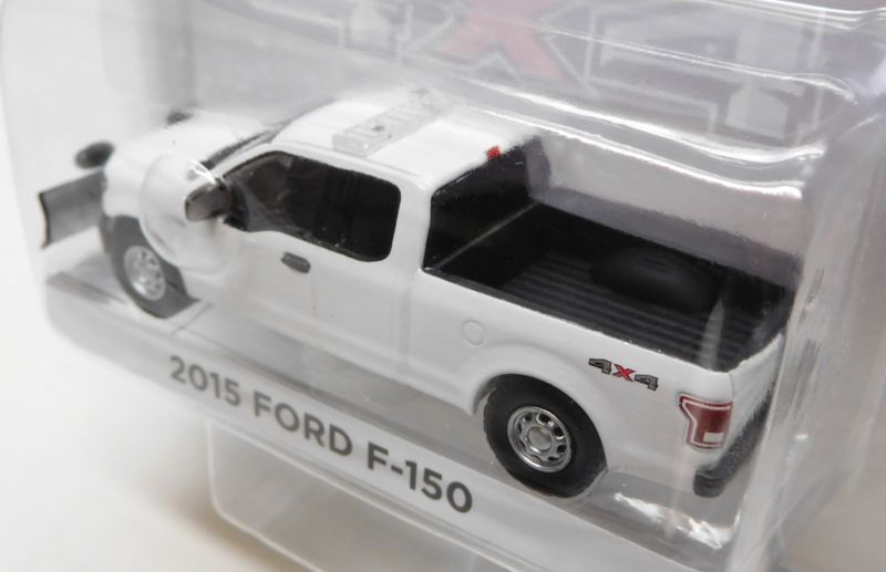 画像: 2017 GREENLIGHT HOBBY EXCLUSIVE 【2015 FORD F-150 (with SNOWPLOW)】 WHITE/RR