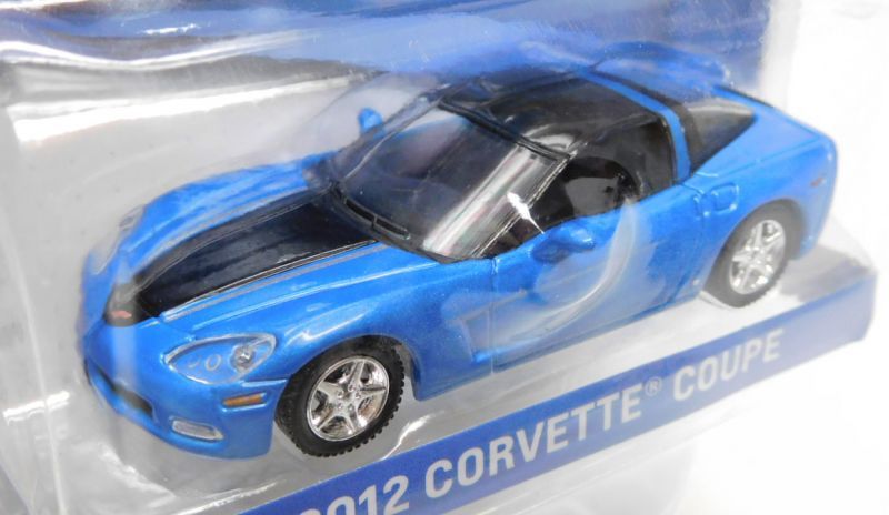 画像: 2017 GREENLIGHT GENERAL MOTORS COLLECTION【2012 CORVETTE COUPE】 BLUE/RR 