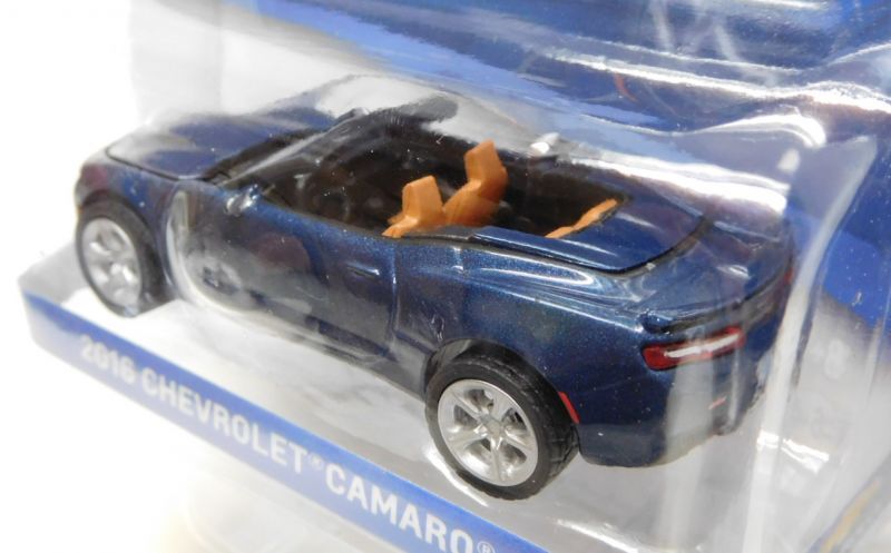 画像: 2017 GREENLIGHT GENERAL MOTORS COLLECTION【2016 CHEVROLET CAMARO SS】 DK.BLUE/RR 