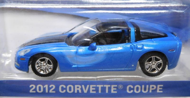 画像: 2017 GREENLIGHT GENERAL MOTORS COLLECTION【2012 CORVETTE COUPE】 BLUE/RR 