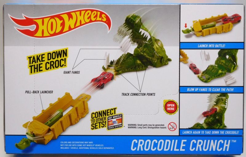 画像: 2017 HW CREATURE TRACK SET 【CROCODILE CRUNCH】 