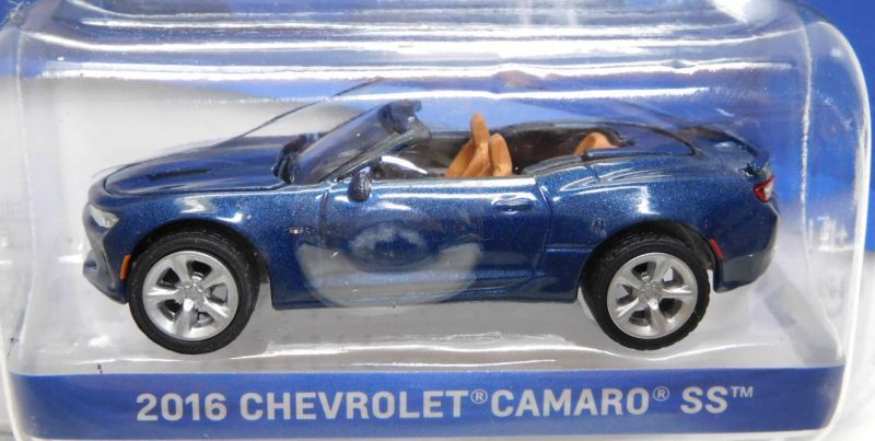 画像: 2017 GREENLIGHT GENERAL MOTORS COLLECTION【2016 CHEVROLET CAMARO SS】 DK.BLUE/RR 