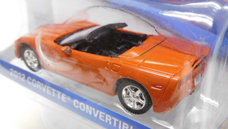 画像: 2017 GREENLIGHT GENERAL MOTORS COLLECTION【2012 CORVETTE CONVERTIBLE】 ORANGE/RR 