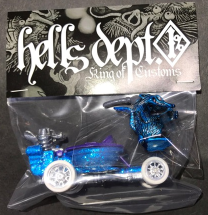 画像: 【予約】 PRE-ORDER HELLS DEPT 2017 "J.D.C.13"【HOT SEAT with SCAM CHUMS ネズミ】 BLUE (限定1個）（送料サービス適用外）(近日入荷予定）